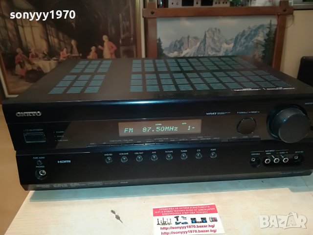 ONKYO TX-SR507 HDMI RECEIVER 0706221932, снимка 4 - Ресийвъри, усилватели, смесителни пултове - 37013530
