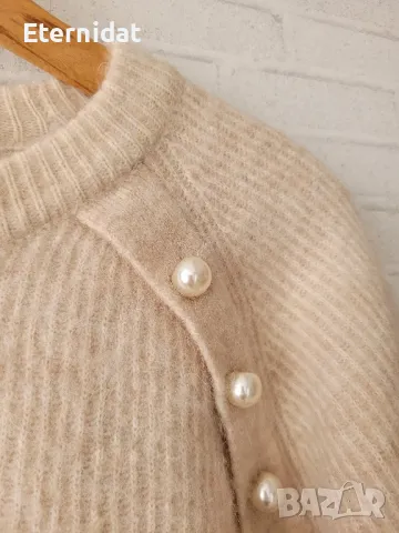 Пуловер АЛПАКА и ВЪЛНА NEO NOIR , снимка 2 - Блузи с дълъг ръкав и пуловери - 48113322