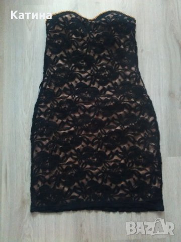 НОВА рокля от еластична дантела, снимка 2 - Рокли - 26606900