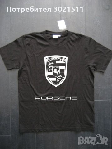 Тениска Porsche logo, снимка 2 - Тениски - 32280543