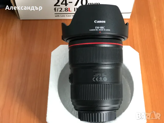 Canon EF 24-70mm f/2.8L II USM, снимка 4 - Обективи и филтри - 49181284