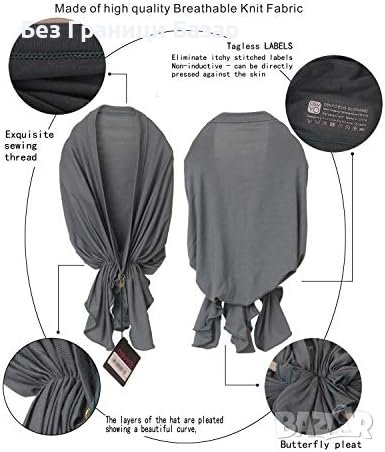 Нов Екосъобразен Бамбуков Шал за Химиотерапия - Комфорт и Стил, снимка 2 - Други - 43126964