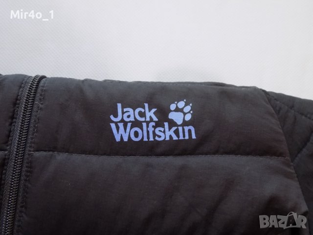 пухено яке jack wolfskin горнище туризъм планина дамско оригинално М, снимка 6 - Якета - 42977181