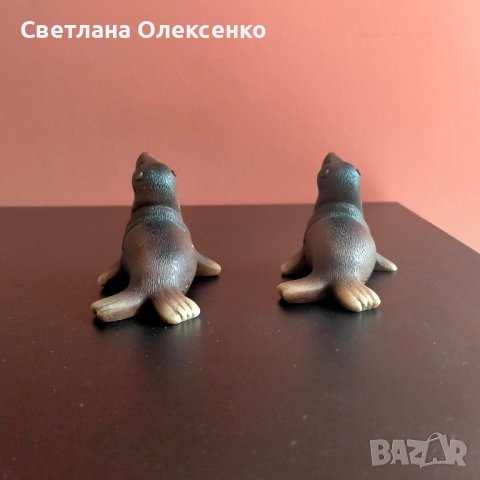 Фигурка на морски лъв Sea lion Faro A. Lucchesi Италия , снимка 6 - Статуетки - 37826662