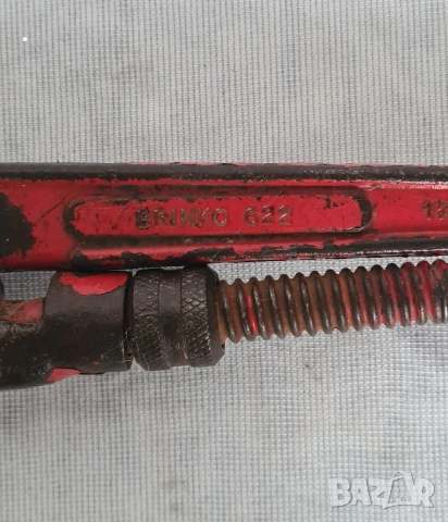 Водопроводен тръбен ключ немски , снимка 2 - Ключове - 52355130