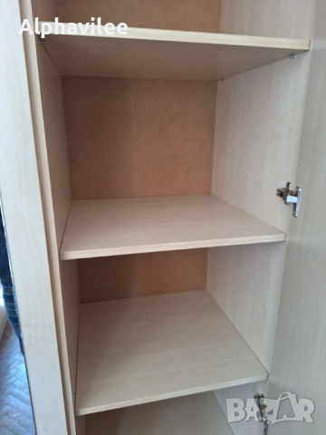 Триклилен гардероб с огледало!, снимка 2 - Гардероби - 52799371