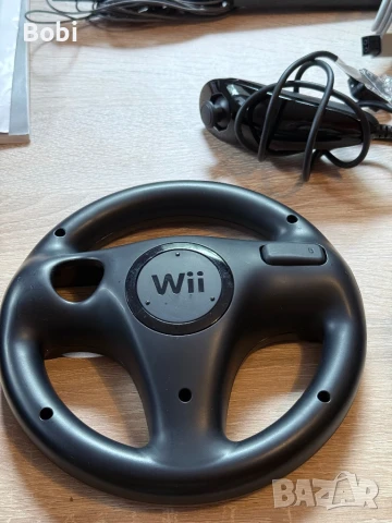 Nintendo Wii RVL-101 (Family Edition) (Black) – пълен комплект + Zelda (2 игри) и Super Paper Mario, снимка 8 - Nintendo конзоли - 50712651