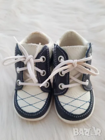 Бебешки обувки за прохождане естествена кожа Univerzál №18, снимка 5 - Бебешки обувки - 49421714
