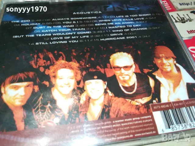 SCORPIONS CD 0705251926, снимка 11 - CD дискове - 50195500