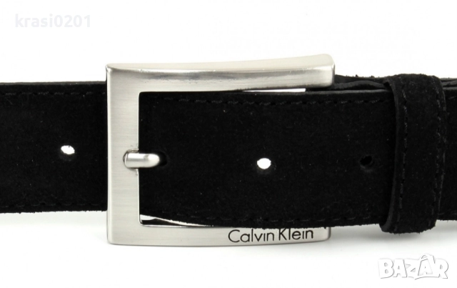 Оригинални, мъжки колани на Calvin Klein! 100% естествена кожа , снимка 4 - Колани - 52495303