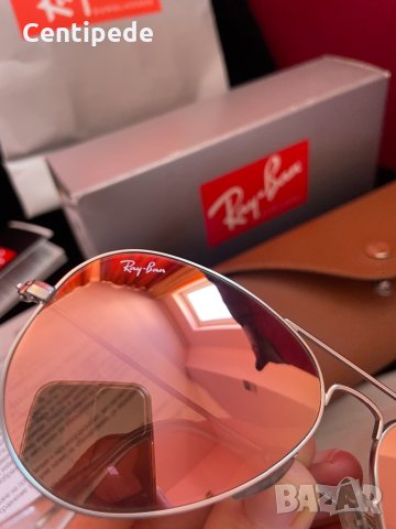 Оригинални слънчеви очила Ray-Ban Aviator , снимка 9 - Слънчеви и диоптрични очила - 35429230