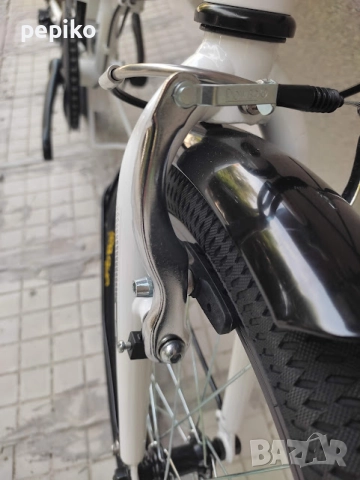 Продавам колела внос от Германия  двойно сгъваем велосипед FOLDING BACHINI 20 цола, снимка 7 - Велосипеди - 51610952