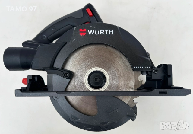 ТОП ОФЕРТА! Wurth AHKS 18-68 Compact - Безчетков ръчен циркуляр 18V M-Cube, снимка 2 - Триони и циркуляри - 52915571