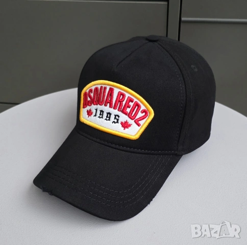 Шапка с козирка Dsquared унисекс модел, снимка 2 - Шапки - 53564914