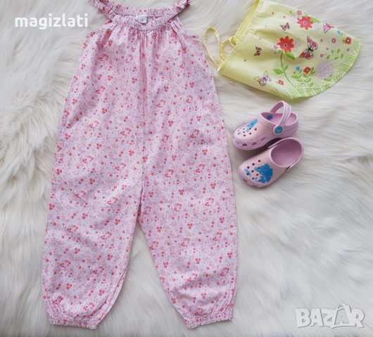 Летен гащеризон H&M 12-18 месеца, снимка 4 - Бебешки гащеризони - 29076804