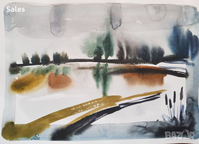 Картини акварел, снимка 4 - Картини - 30967867