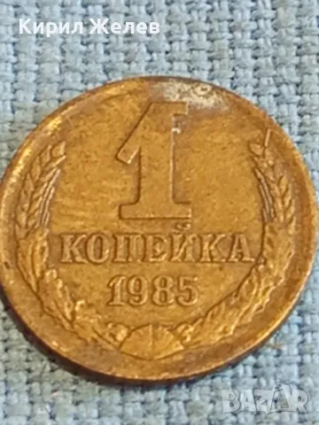 Стара монета 1 копейка 1985г. СССР рядка за КОЛЕКЦИЯ ДЕКОРАЦИЯ 40278