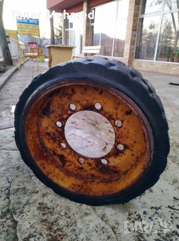 ГУМА - БАНДАЖНА (ПЛЪТНА) С ДЖАНТА ЗА МОТОКАР, снимка 5 - Гуми и джанти - 43575184