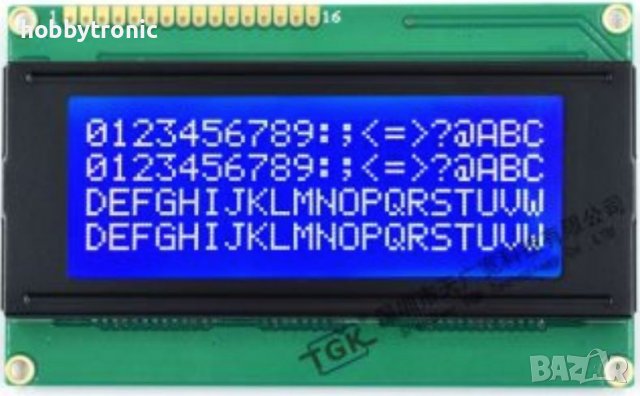 LCD 2004 буквено-цифров индикатор 20x4, снимка 3 - Друга електроника - 33144881
