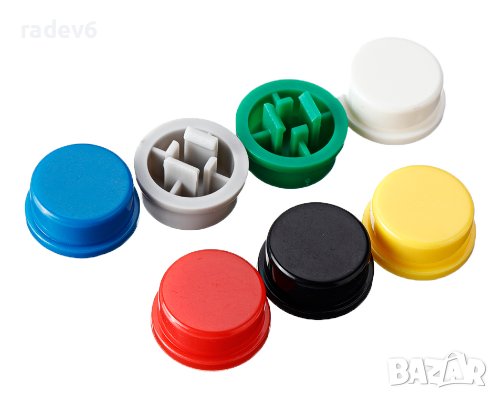 Шапка за бутон B3F4055, B3F, 12x12x7.3MM, клавиш