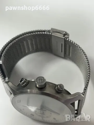 Часовник  Detomaso ЛИМИТИРАНА ИЗДАНИЕ СРЕБРИСТО / БЯЛО, снимка 6 - Мъжки - 49011311