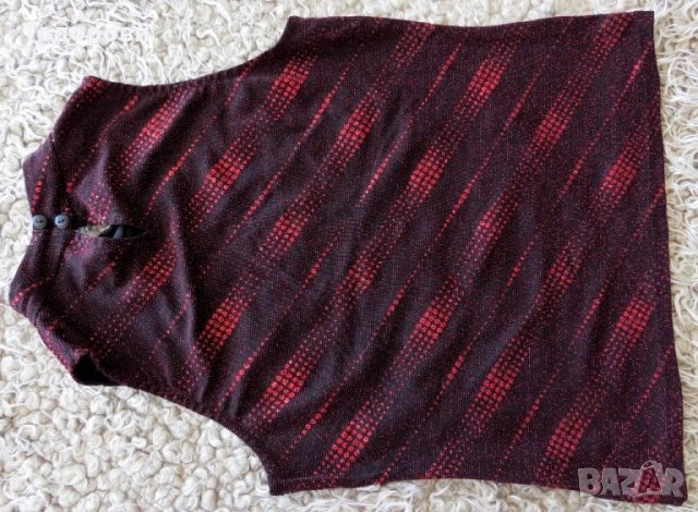 Блуза без ръкави с блестяща нишка, снимка 2 - Потници - 26632364