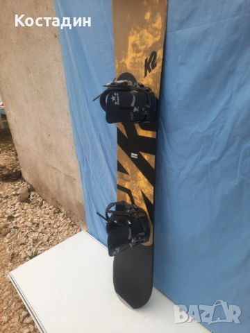 сноуборд  K2  с автомати  165Wсм, снимка 5 - Зимни спортове - 53350134