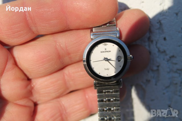 Швейцарски дамски часовник ''Romanson Tulip'' , снимка 8 - Дамски - 43836923