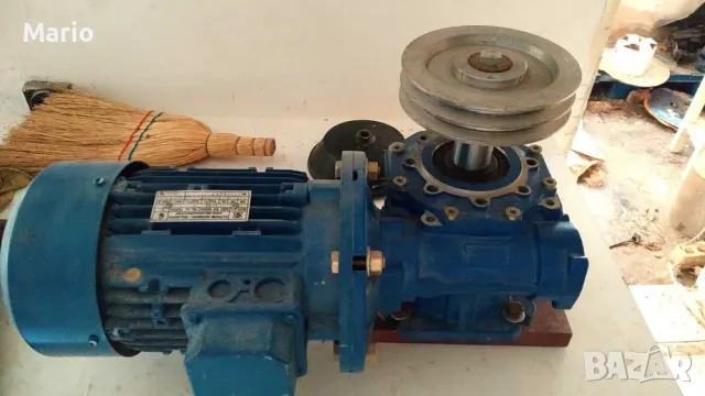 Електромотор с италиянска редукция, снимка 1
