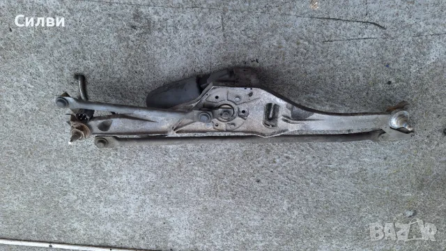 Моторче с механизъм за чистачки от БМВ 5 серия Е34 за BMW e34 5 series лостова система ел. мотор, снимка 1