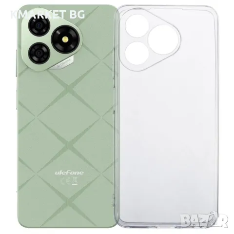 Ulefone Note 19 Удароустойчев Силиконов Калъф TPU и Протектор, снимка 1
