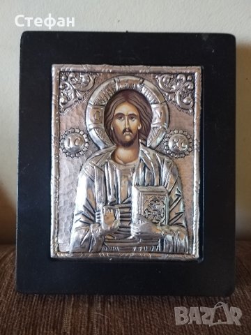 Сребърна домашна икона.