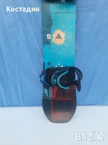 сноуборд  Burton Radius  130см.   с автомати, снимка 3 - Зимни спортове - 52775914