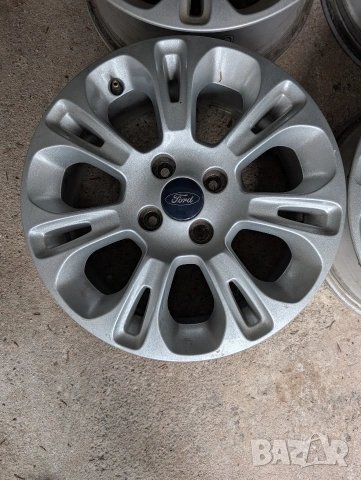 ✨ Оригинални алуминиеви джанти Ford Fiesta Mk6 – рядък OEM модел+оригинални болтове ✨, снимка 5 - Гуми и джанти - 53530214