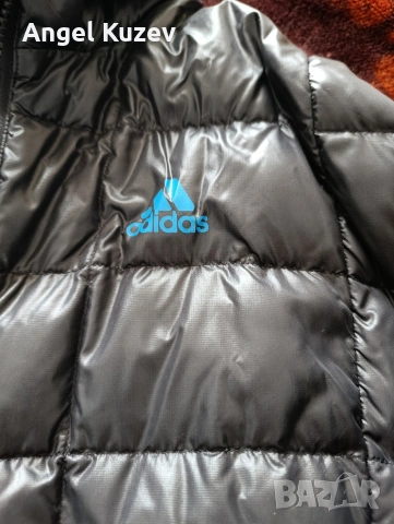 Оригинално пухено яке Adidas (Размер L) – КАТО НОВО!, снимка 4 - Якета - 53565204