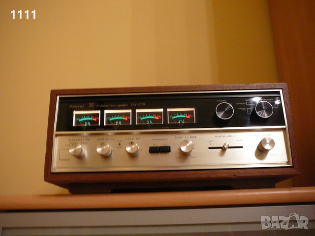 SANSUI QS-500, снимка 5 - Ресийвъри, усилватели, смесителни пултове - 35349055