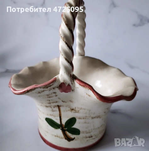 Италианска кошничка, снимка 3 - Декорация за дома - 53304213