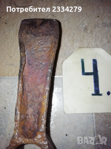 Антични сатър, нож, масат, рукан, копач. , снимка 13 - Антикварни и старинни предмети - 51762665