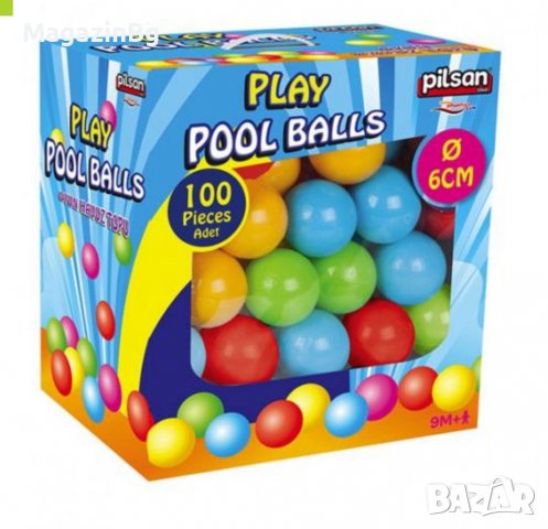 ТОПКИ ЗА ИГРА (100 БР.) 6см