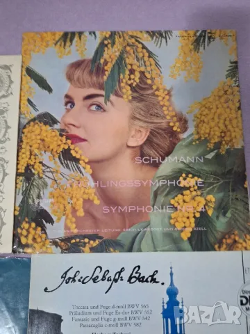 12бр плочи с класика Бетовен , Бах ,Моцарт , Шуман в кутия , снимка 4 - Грамофонни плочи - 48902618