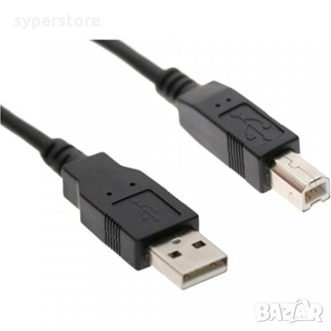 Кабел USB2.0 A-B  мъжко/мъжко кабел за принтер 3 м Качествен  Cable type A-B Quality, снимка 1 - Кабели и адаптери - 16168053