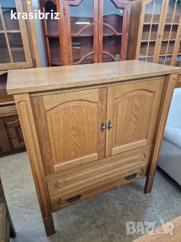 Масивен  ТВ Шкаф -внос от Германия! , снимка 3 - Шкафове - 51757504