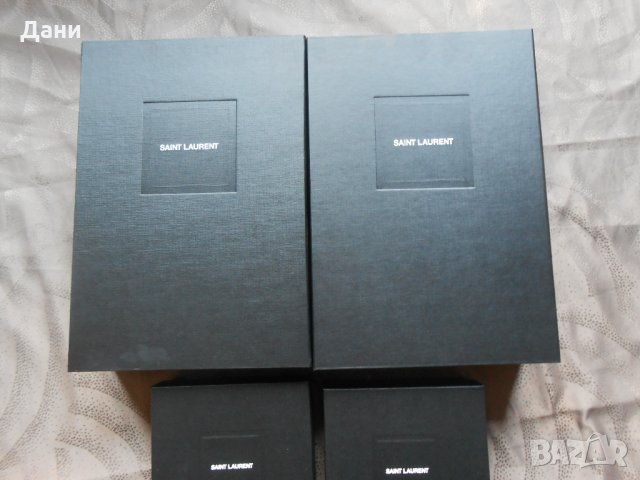 Кутиии 4 броя Saint Laurent, снимка 3 - Други - 26991632