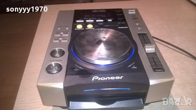 pioneer cdj-200 cd player-внос франция