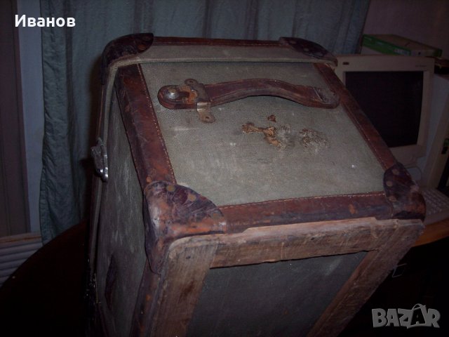 Офицерски куфар от ВСВ продавам, снимка 3 - Антикварни и старинни предмети - 28325635