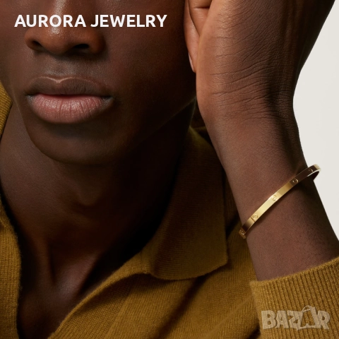 CARTIER Gold Love Classic Small Model Гривна с Отверка, снимка 10 - Гривни - 52830576