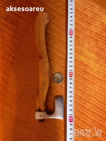 Малка декоративна красива брадва за декорация и украса брадвичка за рязане месо в кухнята украшение, снимка 15 - Декорация за дома - 48631077