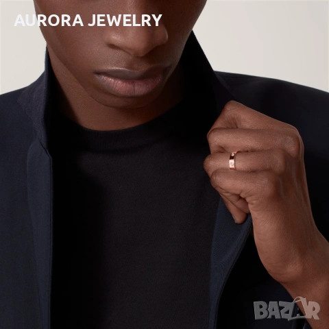 CARTIER Love Rose Gold 1 Diamond Small Model Пръстен, снимка 9 - Пръстени - 53239120