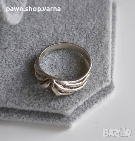 Сребърен пръстен 925 проба – елегантен и стилен, снимка 5 - Пръстени - 50990446