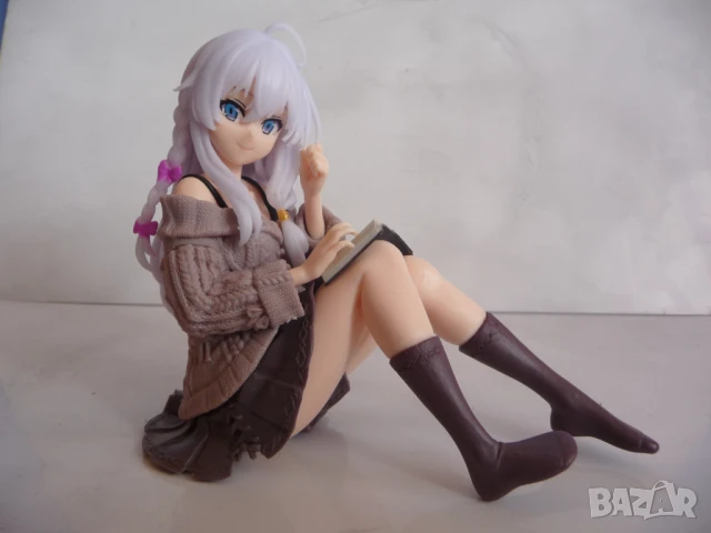 Аниме фигурка момиче чете книга къса пола еротика секси фигурка девойка, снимка 7 - Други ценни предмети - 50971286